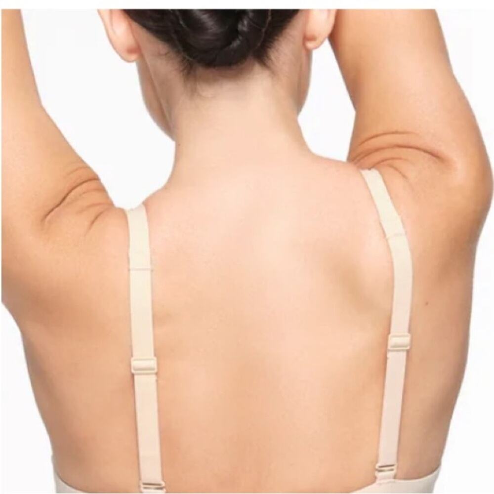 NWT SKIMS Fits Everybody High Apex Bra Sand 32A - Picture 4 of 7
